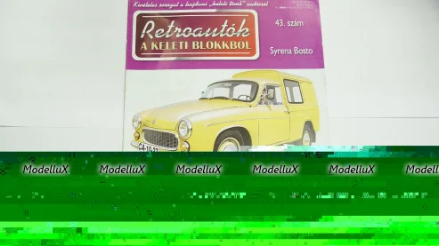 Журнал DeAgostini Retroautok №43, Syrena Bosto