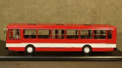 Лиаз 5256 белый/красный, SSM4021, SSM 1:43