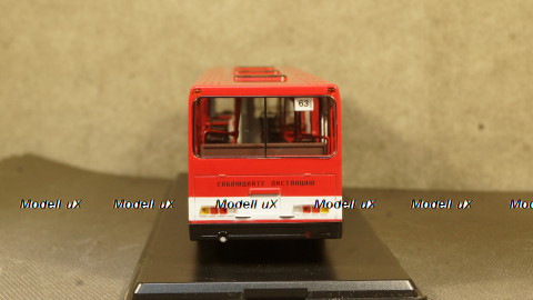 Лиаз 5256 белый/красный, SSM4021, SSM 1:43