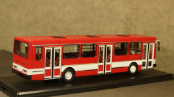 Лиаз 5256 белый/красный, SSM4021, SSM 1:43