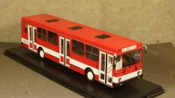 Лиаз 5256 белый/красный, SSM4021, SSM 1:43
