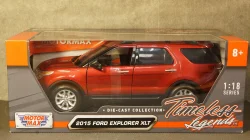 Ford Explorer XLT dark red, MotorMax 1:18