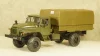 Урал-43206 бортовой с тентом хаки, Элекон 1:43