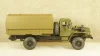 Урал-43206 бортовой с тентом хаки, Элекон 1:43