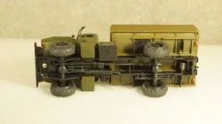 Урал-43206 бортовой с тентом хаки, Элекон 1:43