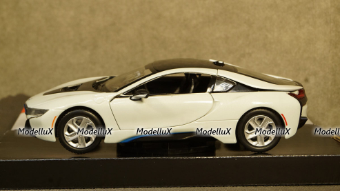 BMW i8 white, 79359, MotorMax 1:24