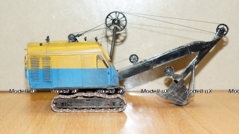 Экскаватор Э-652Б 1960, ТРЭКС 1:43