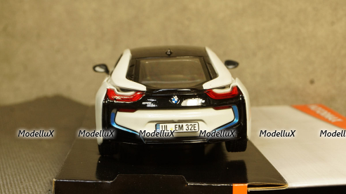 BMW i8 white, 79359, MotorMax 1:24