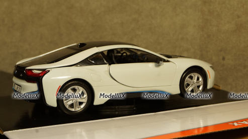 BMW i8 white, 79359, MotorMax 1:24