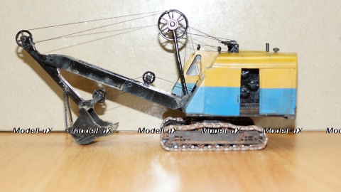 Экскаватор Э-652Б 1960, ТРЭКС 1:43