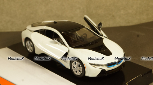 BMW i8 white, 79359, MotorMax 1:24