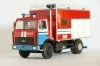 МАЗ 5337 АГ 8 газодымозащитный Автомобиль, Nik models 1:43