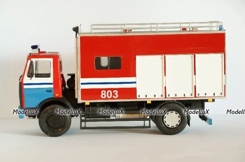 МАЗ 5337 АГ 8 газодымозащитный Автомобиль, Nik models 1:43
