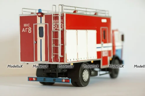 МАЗ 5337 АГ 8 газодымозащитный Автомобиль, Nik models 1:43