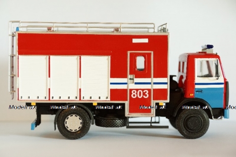 МАЗ 5337 АГ 8 газодымозащитный Автомобиль, Nik models 1:43