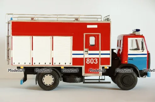 МАЗ 5337 АГ 8 газодымозащитный Автомобиль, Nik models 1:43