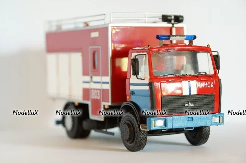 МАЗ 5337 АГ 8 газодымозащитный Автомобиль, Nik models 1:43