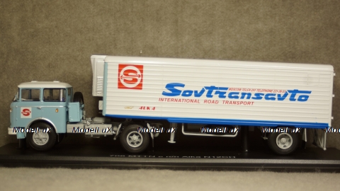 Skoda 706 MTTN с полуприцепом ALKA N12CH Sovtransavto, SSM7045 1:43