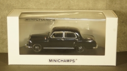 Mercedes 180 W120 Ponton 1955 black, 943033103, Minichamps 1:43
