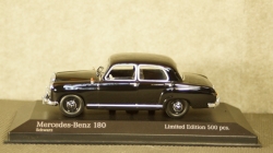 Mercedes 180 W120 Ponton 1955 black, 943033103, Minichamps 1:43