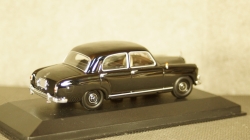 Mercedes 180 W120 Ponton 1955 black, 943033103, Minichamps 1:43
