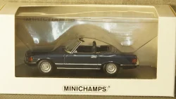 Mercedes 350SL R107 1974 bluemetallic, 943033434, Minichamps 1:43