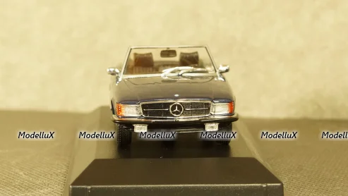 Mercedes 350SL R107 1974 bluemetallic, 943033434, Minichamps 1:43