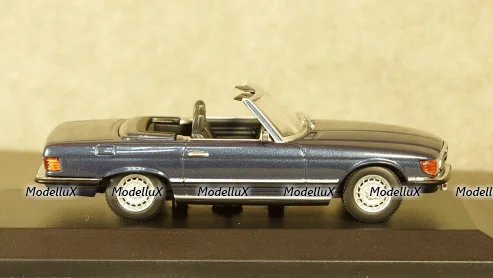 Mercedes 350SL R107 1974 bluemetallic, 943033434, Minichamps 1:43