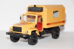 ГАЗ 33081 Садко аварийная служба газа, Херсон Моделс 1:43