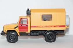 ГАЗ 33081 Садко аварийная служба газа, Херсон Моделс 1:43