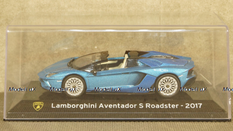 Lamborghini Aventador S Roadster 2017 lightblue-metallic, Altaya 1:43