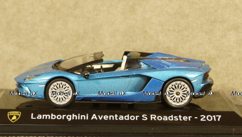 Lamborghini Aventador S Roadster 2017 lightblue-metallic, Altaya 1:43