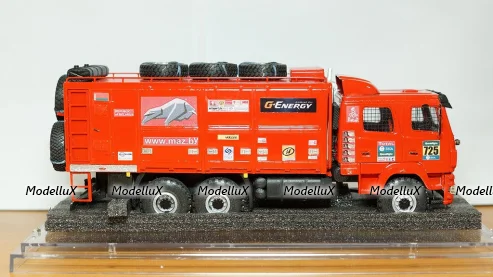 МАЗ 63028, Дакар техничка №725 2016, АвтоБюро 1:43