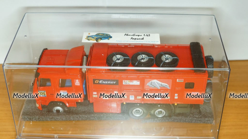 МАЗ 63028, Дакар техничка №725 2016, АвтоБюро 1:43