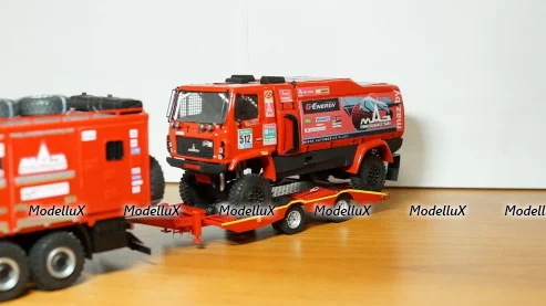 МАЗ 63028, Дакар техничка №725 2016, АвтоБюро 1:43