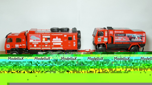МАЗ 63028, Дакар техничка №577 2013, АвтоБюро 1:43