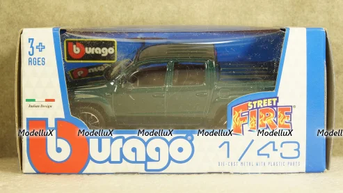 Volkswagen Amarok 2011, bura30232gn, Burago 1:43