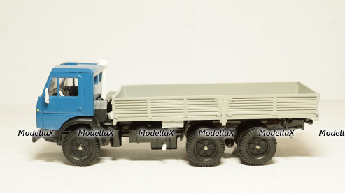 Камаз 5320 синий/серый, 1:43