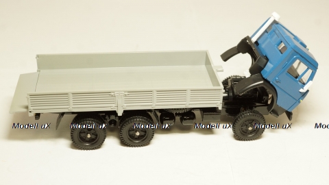 Камаз 5320 синий/серый, 1:43