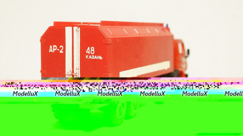Камаз 4310, Пожарный кунг, 1:43