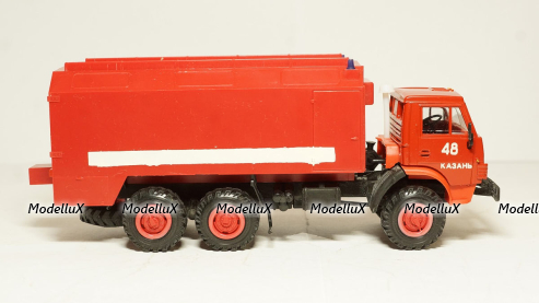 Камаз 4310, Пожарный кунг, 1:43