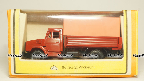 Зил 4331 Ф с тентом Май 1988, 1:43