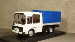 ПАЗ-3205 внутризаводской 1989г. (тентованный), Алник43 1:43