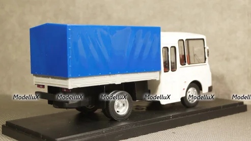 ПАЗ-3205 внутризаводской 1989г. (тентованный), Алник43 1:43