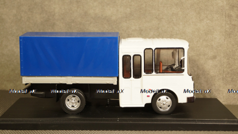 ПАЗ-3205 внутризаводской 1989г. (тентованный), Алник43 1:43