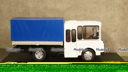 ПАЗ-3205 внутризаводской 1989г. (тентованный), Алник43 1:43