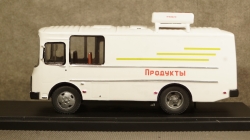 ПАЗ-37981 "Продтовары" рефрижераторный фургон 1997г., Алник43 1:43