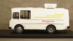 ПАЗ-37981 "Продтовары" рефрижераторный фургон 1997г., Алник43 1:43