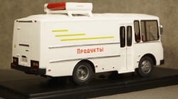 ПАЗ-37981 "Продтовары" рефрижераторный фургон 1997г., Алник43 1:43