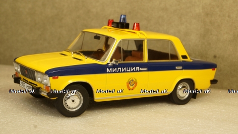 ВАЗ 2106 Милиция СССР, A-1800246, Triple9 1:18